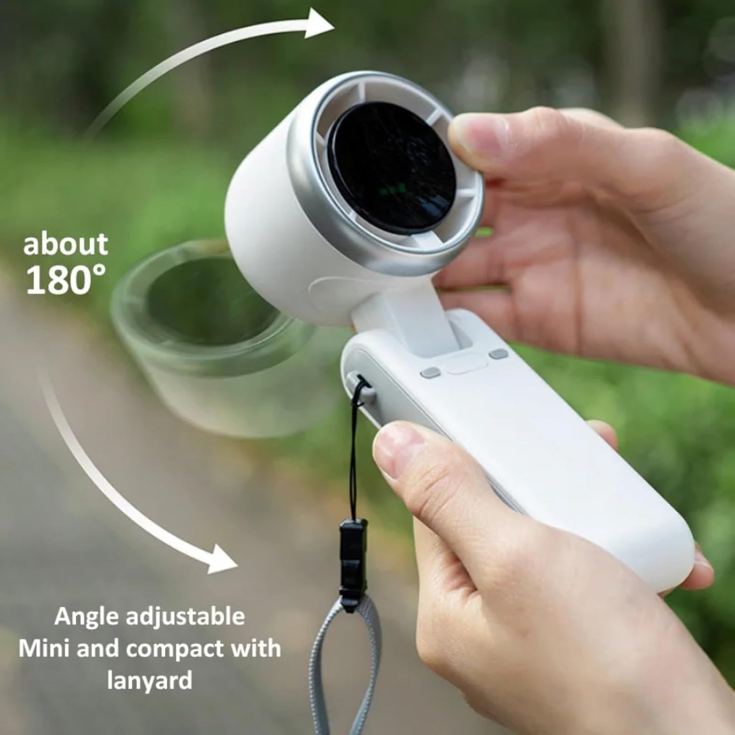 Foldable Handheld 5000mAh Mini Turbo Fan
