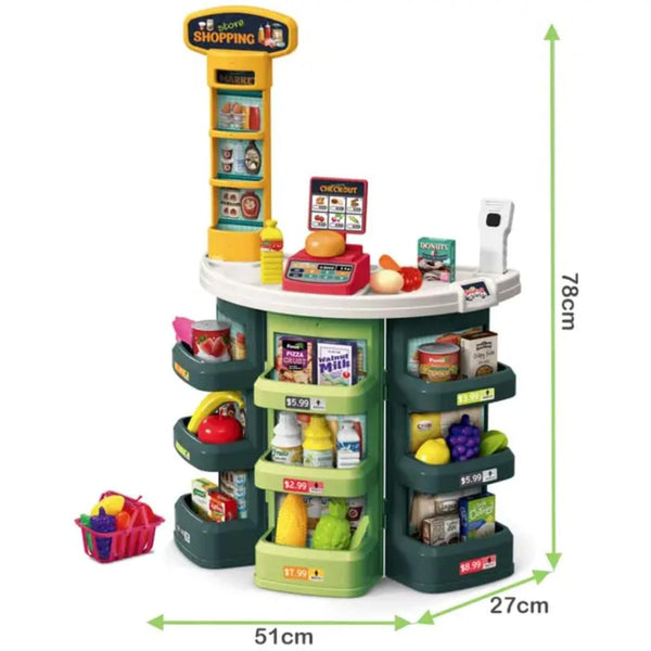 Children's Kitchen Play Set Water Oven Stove Refrigerator Sink with Fire Light And Sound Kitchen Kit for Kids